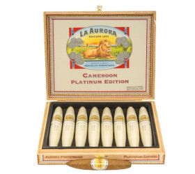 Trabucuri La Aurora 1903 Double Figurado Platinum Tubos 8