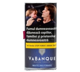 Tutun de rulat tigari VaBanque White Halfzware 30g cumpar tutun rulat