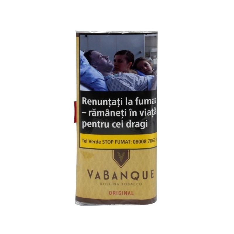 Tutun de rulat tigari VaBanque Original 30g cumpar tutun de rulat pret