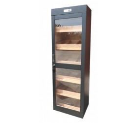 Humidor trabucuri Cigar Cabinet Vicente Black 1500