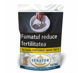 Tutun de injectat SENATOR White Extra Volume 80g