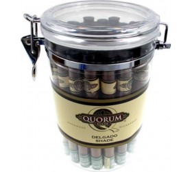 Trabucuri Quorum Shade Delgado Tubes Slim Corona Jar 40