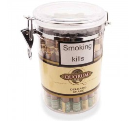Trabucuri Quorum Shade Delgado Tubes Slim Corona Jar 40