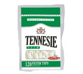 Filtre de rulat Tennesie Slim Menthol 6mm 120 buc tutungerie Bucuresti