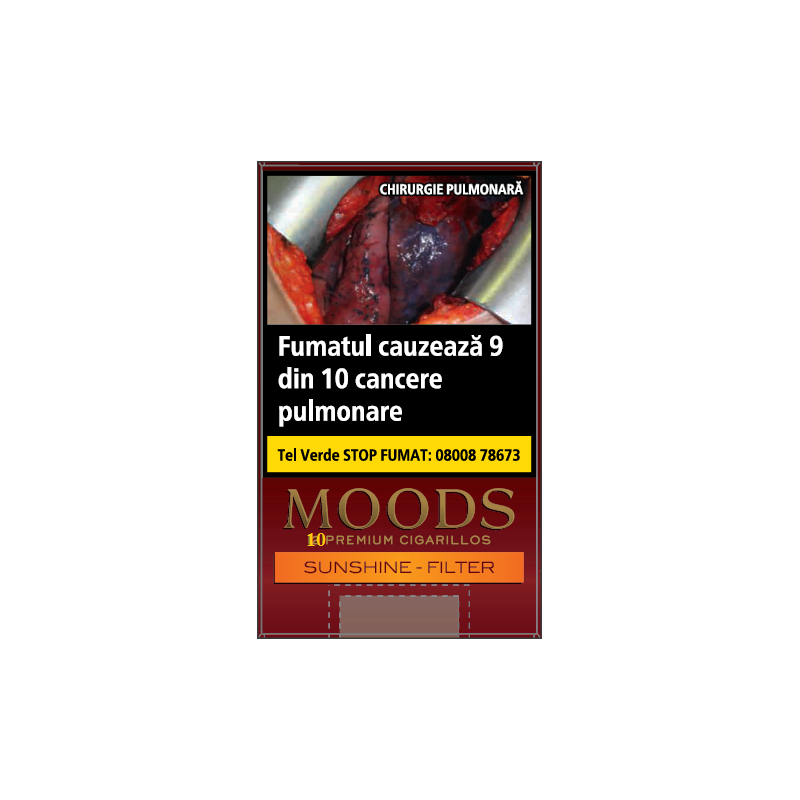 Tigari de fo Moods Sunshine Filter 10