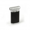 Bricheta Zino Pipe Lighter Black Chrome Matt
