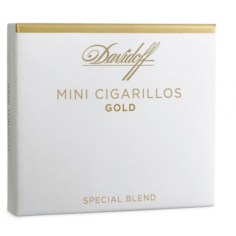 Tigari de foi Davidoff Mini Cigarillos Gold 10S