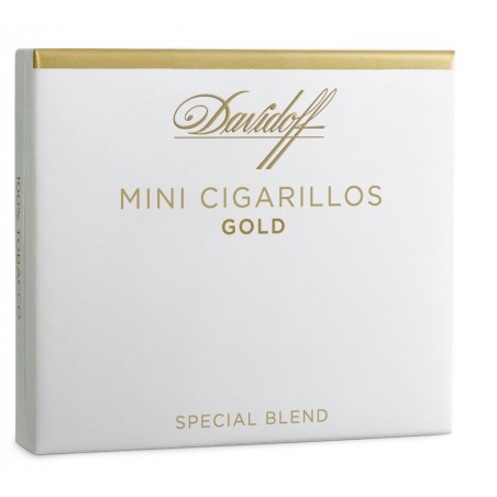 Tigari de foi Davidoff Mini Gold (10)