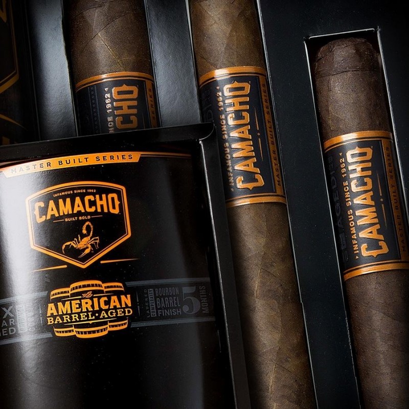 Trabucuri Camacho American Barrel Aged Assortment 3 cadouri pentru sot