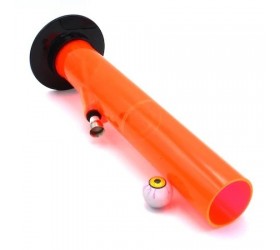 Bong acrilic Toro Eye Rosu 33 cm