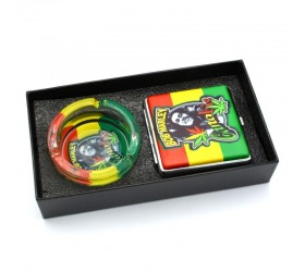 Set scrumiera si tabachera Toro Bob Marley