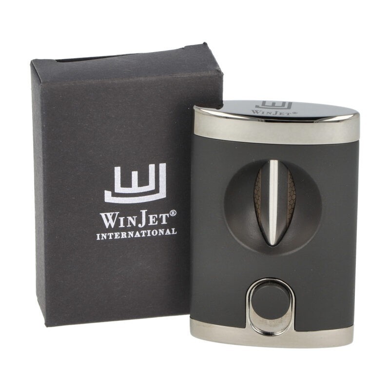 Tutungerie accesorii fumatori Cutit trabucuri Winjet V Cut Black