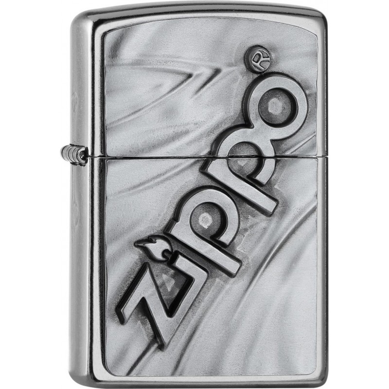 Bricheta Zippo Street Chrome Emblem Zippo 2020