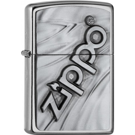 Bricheta Zippo Street Chrome Emblem Zippo 2020