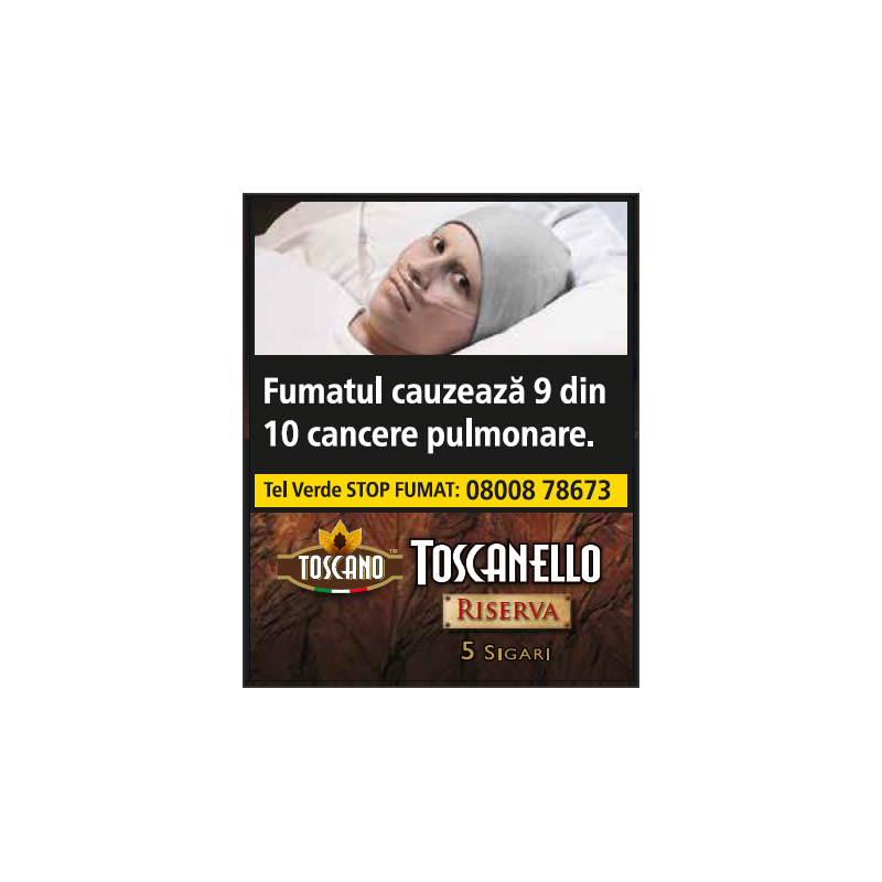 Tutungerie cu trabucuri si Tigari de foi Toscanello Riserva 5