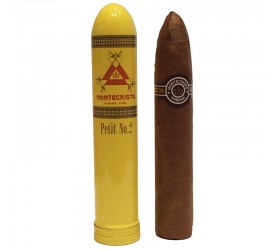 Trabucuri cubaneze Montecristo Petit No. 2 Tubos 3 havane Montecristo