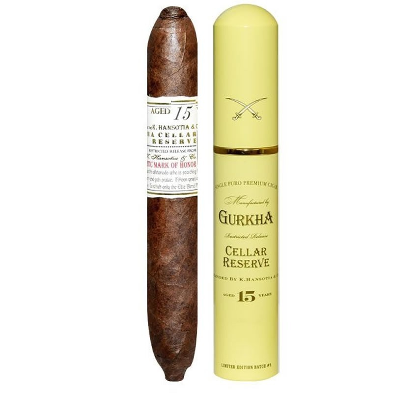 Trabucuri Gurkha Cellar Reserve 15 Year Hedonism Tubo 3 de vanzare