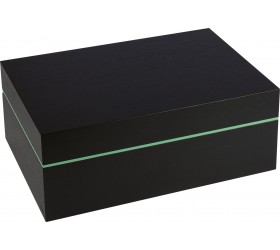 Humidor Zino Z80 Black and Mint