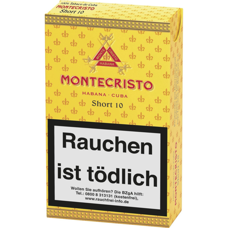 Tigari de foi Montecristo Short 10