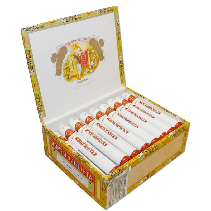 Trabucuri Romeo Y Julieta No 1 Tubos 25
