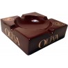 Scrumiera 4 trabucuri Oliva Brown