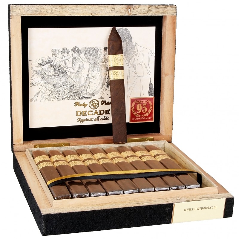 Trabucuri Rocky Patel Decade 10 Anniversary Torpedo 20
