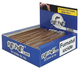 Tigari de foi tutun Piff Puff Classic 240g 25
