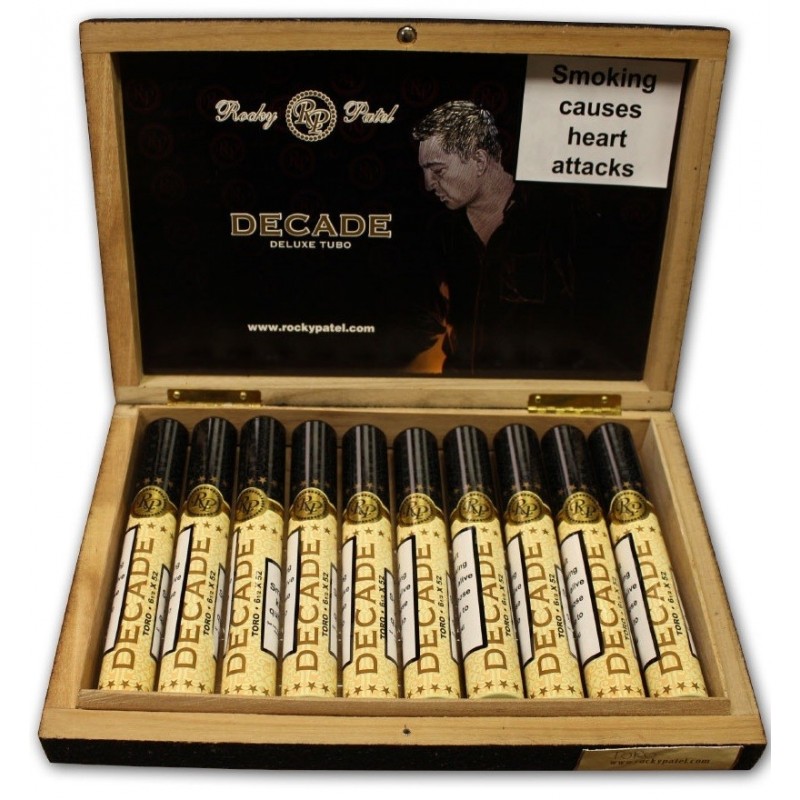 Trabucuri Rocky Patel Decade Toro Tubos 10