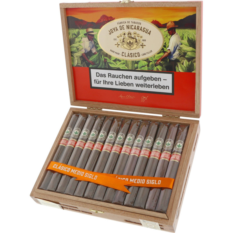 Trabucuri Joya de Nicaragua Clasico Medio Siglo Numero 6 25