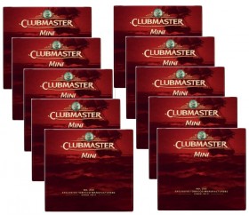 Tigari de foi Clubmaster Mini Red 10 Pachete tigari cu vanilie