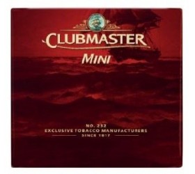 Tigari de foi Clubmaster Mini Red 10 Pachete tigari cu vanilie
