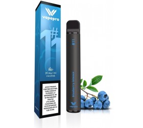 Tigara electronica unica folosinta Vapepro Blueberry Intense No 11