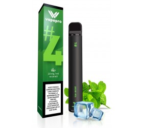 Tigara electronica de unica folosinta Vapepro Ice Mint No 4