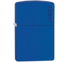 Bricheta Zippo 229ZL Royal Blue Matte Zippo Logo