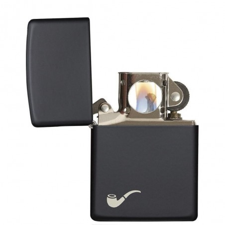 Bricheta Zippo 218PL Black Pipe Lighter