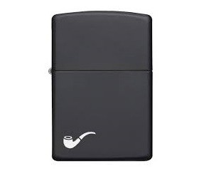 Bricheta Zippo 218PL Black Pipe Lighter