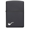 Bricheta Zippo 218PL Black Pipe Lighter
