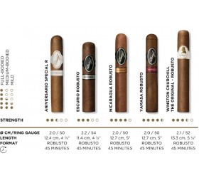 Trabucuri Davidoff Robusto Selection 5S