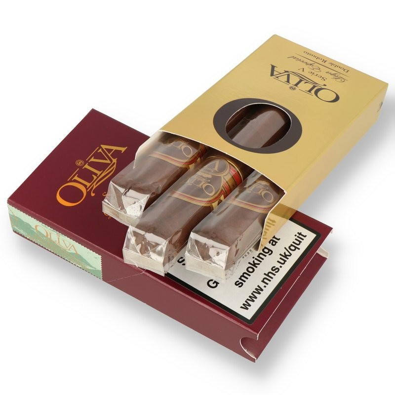 Trabucuri Oliva Serie V Liga Especial Double Robusto 3 pack
