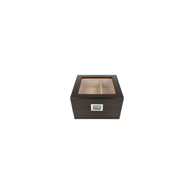 Humidor trabucuri Hausser Glossy Ebony accesorii trabucuri premium