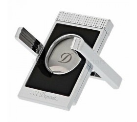 Cutit trabucuri S.T Dupont Stand Black Chrome 003415 fumez trabuc