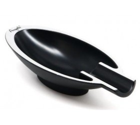 Scrumiera trabucuri Angelo Black Oval 421002