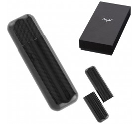Etui 2 trabucuri Angelo Black Carbon 812004