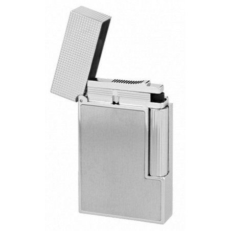 Bricheta S.T. Dupont L2 Brushed Palladium Diamond Head