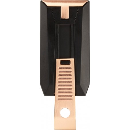 Bricheta Colibri Slide Black Matt Rose Gold Punch 295083