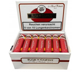 Trabucuri Flor de Copan Maya Short Robusto Tubos 21