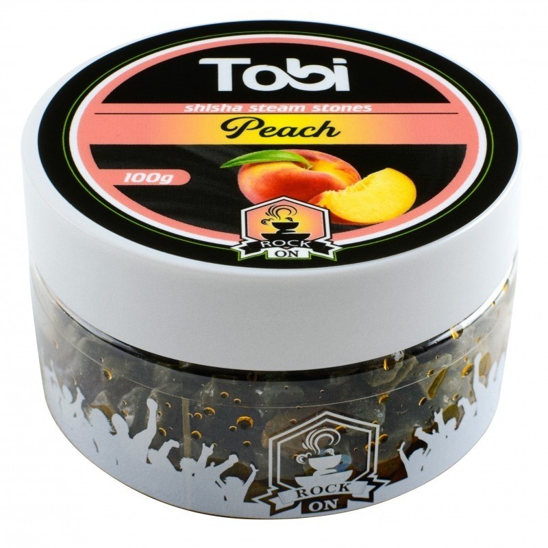 Pietre narghilea Peach Tobi 100g fumez pietre narghilea piersica