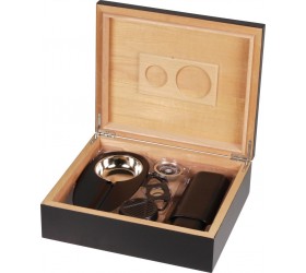 Set humidor trabucuri 25 CT Black 569112