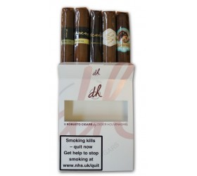 Trabucuri DH Sampler Robusto 5 fumez trabuc bun cadou