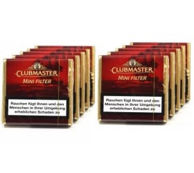 Tigari de foi Clubmaster Mini Filter Red 10 tutungerie Clubmaster